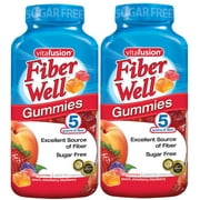 2 PACK | vitafusion Fiber Gummies, 220 Count Sugar Free
