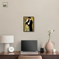 thumbnail image 3 of Kiss with Cat Canvas Modern Art Prints by Art Remedy, Black Frame, 10 x 15, 3 of 7