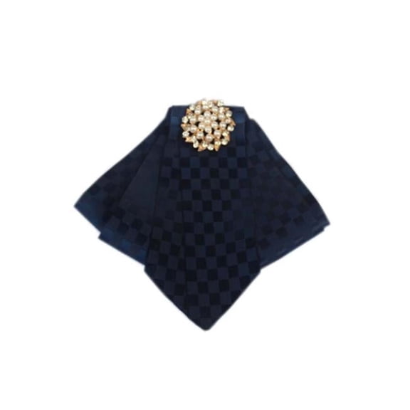 Panda Superstore  Womens Formal Wear Professional Neckties - Rhombus Grid Pattern