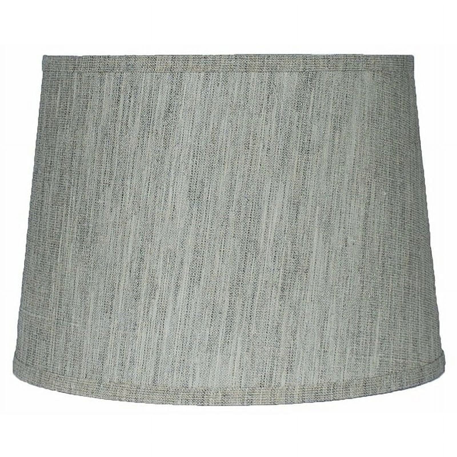 Urbanest French Drum Lamp Shade, Linen, 14x16x11", Off White