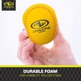 thumbnail image 3 of Athletic Works Foam Baseball - Safe and Soft Practice for Kids and Beginners, 3 of 9