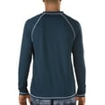 thumbnail image 2 of Men's Speedo 7482183 Easy Long Sleeve Loose Fit Swim Tee (New Navy 2XL), 2 of 2