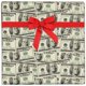 thumbnail image 1 of Gift Wrap CENTRAL, 23 divertidos billetes de un dólar, 6 hojas, 1 of 7