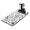 White-405, variant on Astral Eclipse Dish Drying Mat, Leak-Proof Absorbent Coffee Bar Mat with Mystical Star & Solar Elements, Non-Slip Kitchen Counter Mat for Coffee Lovers