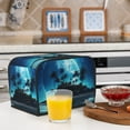 thumbnail image 6 of Uemuo Hawaiian Beach Pirate Moon Print Toaster Cover 2 Slice, Small Kitchen Appliance Covers, Toaster Oven Cover with Loop, Bread Machine Cover Dust Cover Protection, 6 of 7
