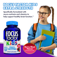 thumbnail image 4 of Focus Factor Kids Extra Strength (120 Count), Daily Chewable for Brain Health Support – Quality Formula, Gluten & Dairy Free, No Artificial Sweetener, 4 of 7