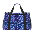 thumbnail image 1 of Balery Blue Lightning1 Bolsa de Gimnasio para Mujeres, Bolsa de Viaje con Bolsillo Húmedo, Bolsa de Fin de Semana para Mujeres, Bolsa de Viaje Resistente al Agua, 1 of 7