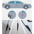 thumbnail image 5 of 4 Uds. Adhesivo protector de abolladuras para puerta de coche de fibra de carbono negro para coche SUV Van - ZXWSL, 5 of 5