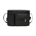 thumbnail image 2 of Bolsa de almacenamiento Portátil Zulema Portavasos Botella Pañal Bebé Juguete Negro Organizador de cochecito, 2 of 8