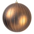 thumbnail image 1 of Adorno Navideño Esfera Brillante Mate Mocha Vickerman 6 cm, 1 of 3