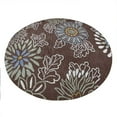 thumbnail image 5 of Rugsotic Carpets Hand Tufted Wool Eco-Friendly Area Rugs - 8'x8', Round, Brown, Modern Contemporary Design, High Pile Handmade Anti Skid Rugs for Living Room, Bed Room (K0A730), 5 of 5