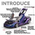 thumbnail image 3 of 1:18 Scale Centenario LP770-4 Super Racing Car Alloy Metal Diecast Model Hight Siomulation Sound And Light Trendy Gift For Boys Yellow Box, 3 of 6