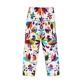 thumbnail image 5 of Fotbe Mexican Bright Style Men's Pajama Pants,Sleepwear Pants,Pj Bottoms Drawstring And Pockets-Small, 5 of 9