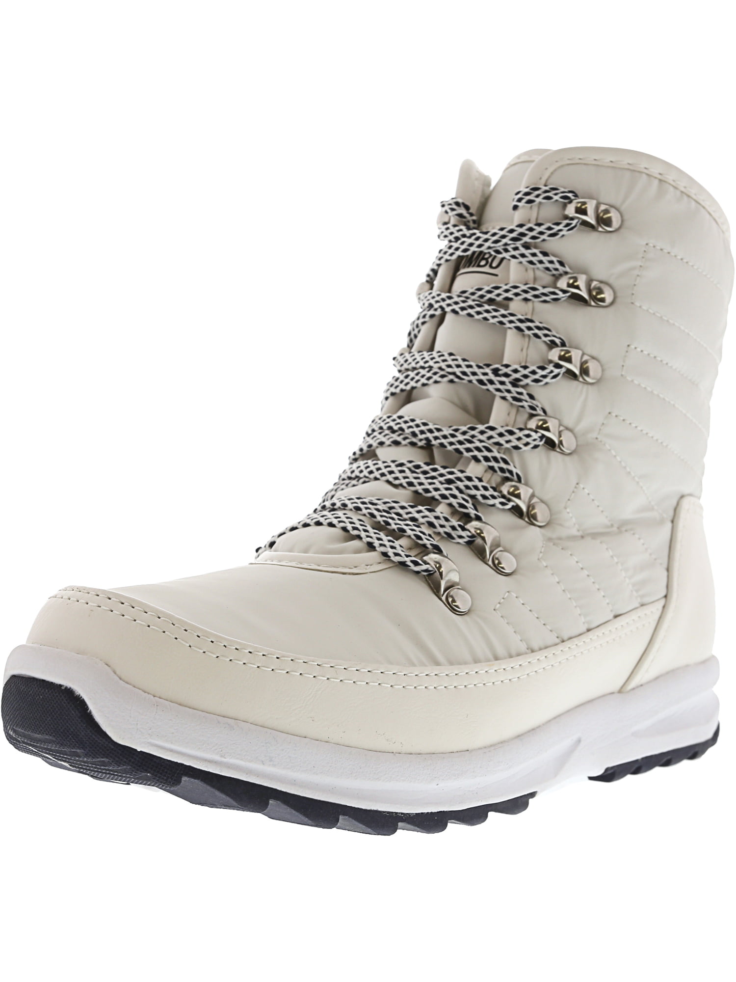 khombu white boots