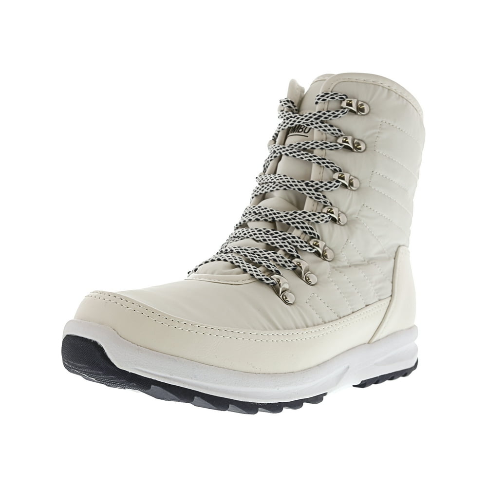 Khombu - Khombu Women's Alta Sport White Ankle-High Snow Boot - 8M - Walmart.com - Walmart.com
