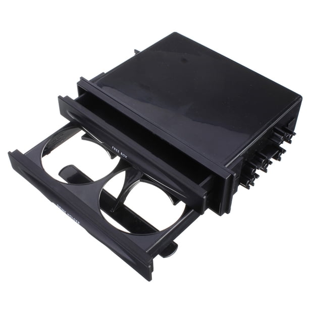 Caja De Almacenamiento Universal Para Coche, Doble Din, CD, Radio, Portavasos Para Bebidas, Caja De Almacenamiento