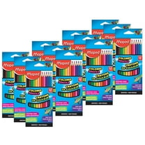Maped Triangular Colored Pencils (144 Count)