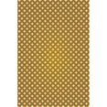 thumbnail image 1 of Aspen Brands RUG8BRN23 Tapis Élégant Design Croix 2 x 3 Pieds - Marron & Blanc, 1 of 2
