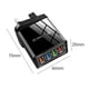thumbnail image 4 of Adaptador Pared Cargadores Carga USB Portátil 4 Puertos (negro), 4 of 9