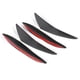 thumbnail image 1 of Alerón de parachoques delantero de coche, aleta Universal de goma de Color de fibra de carbono para decoración de coche, 4 Uds. Jadeshay A, 1 of 8