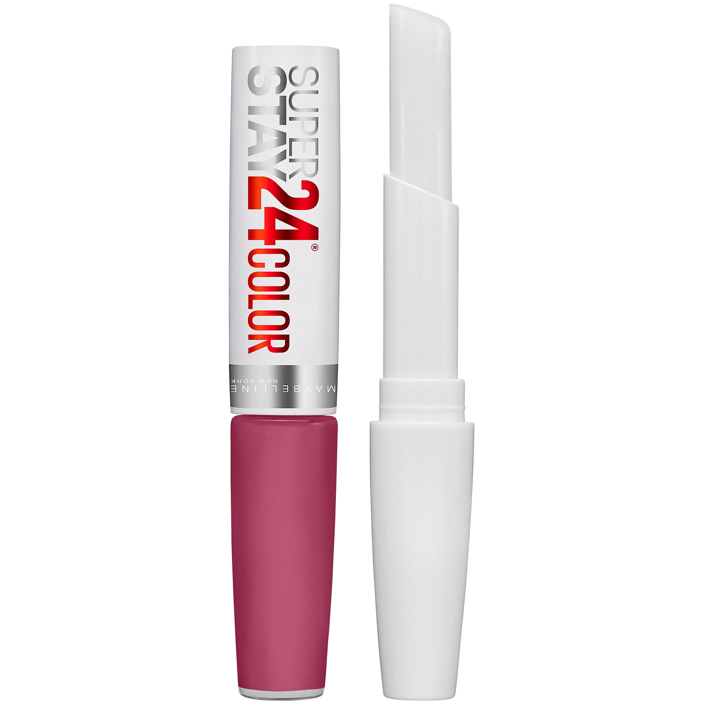 Maybelline SuperStay 24 2-Step Liquid Lipstick Makeup, Relentless Ruby