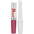 thumbnail image 6 of Maybelline SuperStay 24 2-Step Liquid Lipstick Makeup, Relentless Ruby, 6 of 12