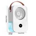 thumbnail image 3 of EUDIDV Evaporative Air Cooler Water Coolingfan USB Desktop Spray Cool Airconditioning Fan Humidifying Aircooler Portable Air Cooler, 3 of 6
