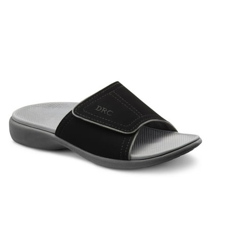 Dr. Comfort Connor Men's Supportive Slide Sandals -