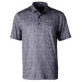 thumbnail image 2 of Men's Cutter & Buck Black Lansing Lugnuts DryTec Pike Constellation Print Stretch Polo, 2 of 3