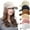Beige, variant on Winter Faux Lamb Wool Baseball Cap for Women, Warm Plush Baseball Cap Fleece Hip-Hop Cap for Men Women Outdoor Travel