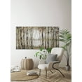 thumbnail image 3 of Parvez Taj "Autumn Lake" Painting Print on Wrapped Canvas, 3 of 7