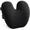 Black, variant on Ergonomic Lumbar Pillow for Back Support - High-Density Memory Foam Cushion for Pain Relief - Lumbar Support Cushion w/Strap for Office Chair, Car, Home, and Travel