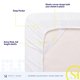 thumbnail image 5 of Juego de sábanas de 1800 hilos - Sábanas hipoalergénicas, suaves de microfibra cepillada - Juego de cama de lujo con sábana encimera, 2 fundas de almohada y sábana ajustable, beige , Blanco, Queen, 5 of 6