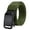Army Green, variant on Xinwanna Webbing Automatic Buckle Belt Adjustable Length Farmers Security Guard Waistband Holeless Outdoor Belt (Black)