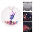 thumbnail image 1 of SKISUNO Circular Acrylic Aquarium for Wall Mounting 17.0X17.0X3.1In 1Pack, 1 of 8