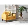 thumbnail image 3 of 26" x 26" Simply Daisy Fall Leaves Polyester Accent Pillow, Autumn Gold Qty 1, 3 of 4