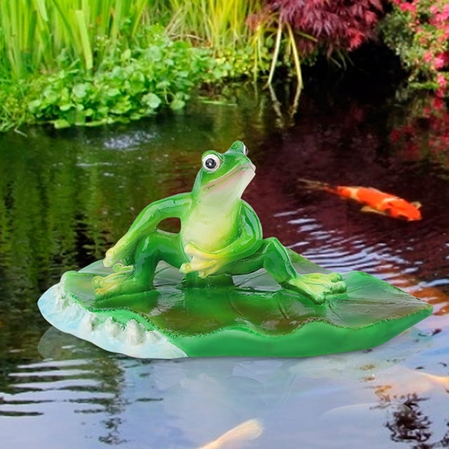 Flor de estanque Amimal, flor de agua flotante artificial Flor de agua flotante Amimal Flor flotante artificial Diseño revolucionario
