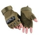 thumbnail image 4 of Guantes de medio dedo sin dedos para hombre, guantes de combate militares para lucha, senderismo y conducción. METRO, 4 of 6