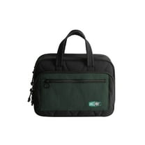 BAGSMART Walker 12.6" Polyester Toiletry Bag Water Resistant Black (BM0108140AN298)