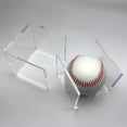 thumbnail image 1 of BESTYASH Baseball Display Cases for Balls 8x8x8in 1Pack Clear Acrylic Storage Box, 1 of 8