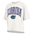 thumbnail image 2 of Women's Pressbox  White Florida Gators Nelson T-Shirt, 2 of 3