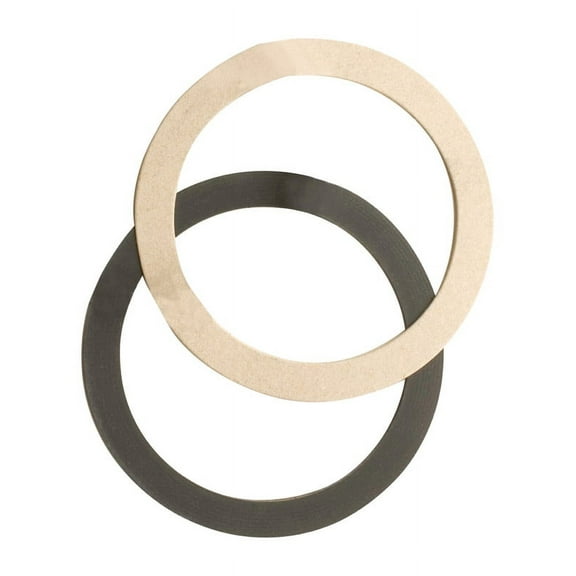 Plumb Pak  3-1/2 in. Dia. Rubber  Basket Strainer Washer