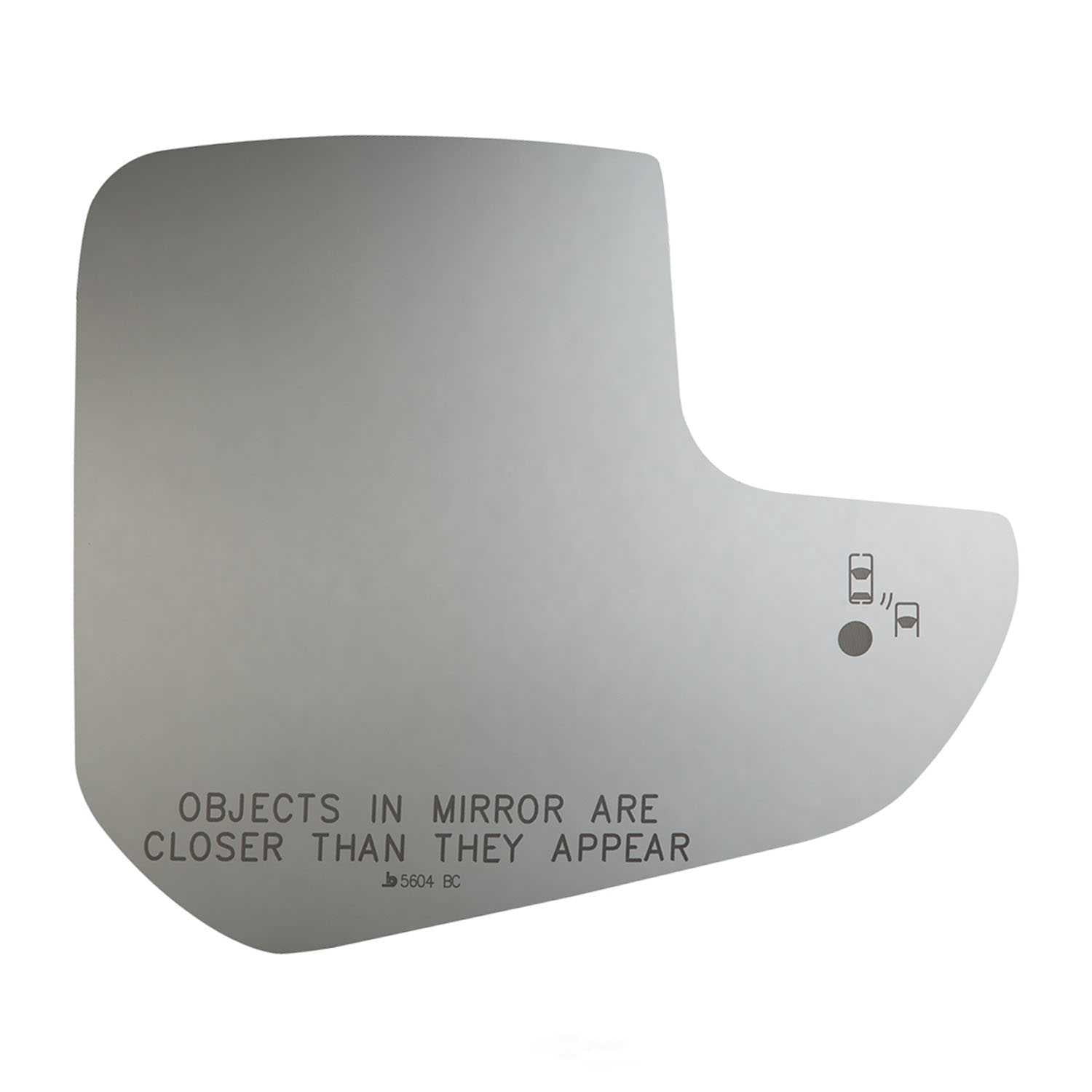 Mirror Glass + Adhesive For 16-19 Ford Transit Connect Passenger Side Replacement - Blind