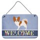 thumbnail image 1 of "Treasures Papillon Welcome Metal Print, 8"" x 12""" Caroline's Treasures BB8310DS812, 1 of 1