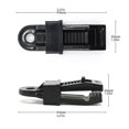 thumbnail image 2 of Clip de tienda Mini ligero Camping Canopy Wind Rope Abrazaderas con púas 10pcs, 2 of 8