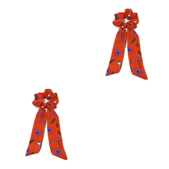 Tocados vintage Minnieouse para mujeres 142E flor roja 2piezas