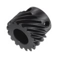 thumbnail image 4 of Unique Bargains Helical Gear 12mm Aperture 16T 1 Mod Hardened Steel Motor Gear, Right Direction, 4 of 5