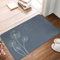 thumbnail image 4 of Yiaed White Dandelion Print Flannel Doormat Mat Outdoor Indoor Door Mats,Welcome Matt Outdoor Front Door Mat Doormat Outdoor Mat Outdoor Mat,16"x24", 4 of 7