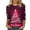 Hot Pink, variant on Tshirts Shirts for Women Graphic Women's Christmas Shirt Crewneck Funny Graphic Printed Tree Shirts Xmas Pullover Tops Woman Shirts S-78 Green XXL