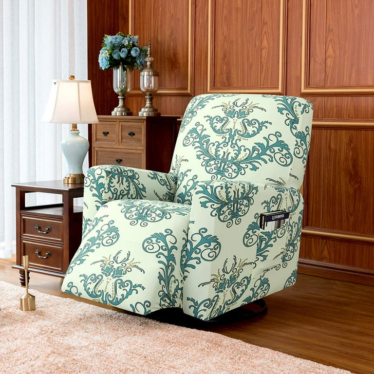 Floral recliner slipcover sale